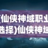 (仙侠神域职业选择)仙侠神域职业初探，神秘职业解析与探讨