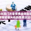 2024年澳门大全免费金锁匙管家婆：揭秘赌城最火热的免费玩法和财富管理技巧