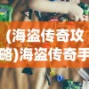 (海盗传奇攻略)海盗传奇手游，游戏概述与深度体验