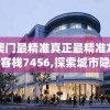澳门最精准真正最精准龙门客栈7456,探索城市隐秘角落的魅力_变更版.9.443