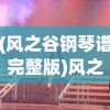 (风之谷钢琴谱完整版)风之谷钢琴谱，探索音乐与动画的交融之美