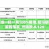 最准一码一肖100%精准,前沿研究解释落实_终端款.8.120