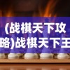 (战棋天下攻略)战棋天下王族，权力与策略的游戏