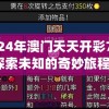 2024年澳门天天开彩7456,探索未知的奇妙旅程_WP版.0.705