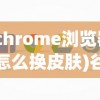 (chrome浏览器怎么换皮肤)谷歌浏览器皮肤无法更换的问题解析及解决方案