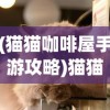 (猫猫咖啡屋手游攻略)猫猫咖啡屋手游，温馨模拟经营体验