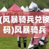 (风暴骑兵兑换码)风暴骑兵，现代战争中的精锐力量