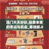 澳门天天好彩,探索未来的幸运与机会_单独版.8.769