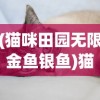 (猫咪田园无限金鱼银鱼)猫咪田园，无限金鱼与猫趣的交织