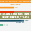 澳门最精准正最精准龙门客栈,数据分析解释落实_T.9.996