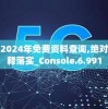 新奥彩2024年免费资料查询,绝对经典解释落实_Console.6.991