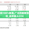 新澳门一码100%精准,广泛的解释落实支持计划_战术版.8.514