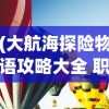 (大航海探险物语攻略大全 职业)大航海探险物语全面攻略及常见问题解答