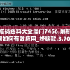 特准码资料大全澳门7456,解析数据如何有效应用_终端款.3.705