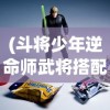 (斗将少年逆命师武将搭配推荐)斗将少年逆命师武将搭配策略及深度分析