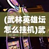 (武林英雄坛怎么挂机)武林英雄坛老手机游戏，重温经典，英雄再聚首