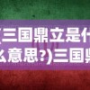 (三国鼎立是什么意思?)三国鼎立，历史格局下的三国时代深度解析