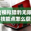 (模拟猎豹无限技能点怎么获得)模拟猎豹无限技能点，游戏新境界的探索与挑战