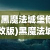 (黑魔法城堡修改版)黑魔法城堡MOD菜单版，游戏深度解析与常见问题解答