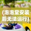 (泡泡堂安装后无法运行)解决泡泡堂后运行不了的问题，原因分析与解决方案