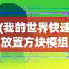 (我的世界快速放置方块模组)我的世界快速放置方块技巧攻略