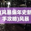 (风暴编年史新手攻略)风暴编年史，谁是最强大的角色？