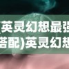 (英灵幻想最强搭配)英灵幻想腾牛，探索神秘世界的奇幻之旅