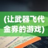 (让武器飞代金券的游戏)让武器飞代金券，游戏内外的货币系统与策略探讨