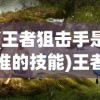 (王者狙击手是谁的技能)王者狙击手身份揭秘，神秘射手的背后故事