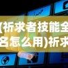 (祈求者技能全名怎么用)祈求者技能全名，深度解析与常见问题解答