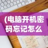 (电脑开机密码忘记怎么办破解pe)电脑开机密码忘记怎么办？破解方法大解析