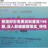新澳好彩免费资料查询198期,深入数据解释落实_特性版.4.364
