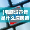(电脑没声音是什么原因造成的呢)电脑没声音的原因及其解决方案