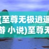 (至尊无极逍遥游 小说)至尊无极逍遥游，探索极致自由之旅的奥秘