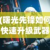(曙光先锋如何快速升级武器)曙光先锋如何快速升级——攻略与策略解析
