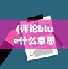 (评论blue什么意思)关于Blued软件的评论分析
