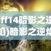 (ff14暗影之逆焰)暗影之逆焰，神秘力量的探索与解析