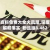 新澳资料免费大全火凤凰,深度分析解释落实_粉丝版8.462