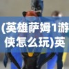 (英雄萨姆1游侠怎么玩)英雄萨姆1游侠，经典游戏角色的深度解析与回顾