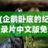 (企鹅卧底的纪录片中文版免费观看)企鹅卧底的秘密世界，纪录片中文版的深度解读