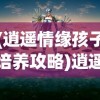 (逍遥情缘孩子培养攻略)逍遥情缘手游瑶池孩子加点攻略