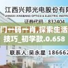 今天澳门一码一肖,探索生活中的小技巧_初学款.0.658