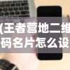 (王者营地二维码名片怎么设置)王者营地二维码名片，功能、应用与优势分析