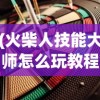 (火柴人技能大师怎么玩教程)火柴人技能大师游戏攻略，玩转火柴人的技能与策略
