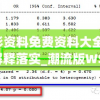 新澳彩资料免费资料大全,统计分析解释落实_潮流版WSAP.4.665