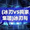 (冰刃VS狗家集团)冰刃与狗家集团的较量，一场商业与技术的博弈