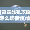 (雷霆战机攻略怎么玩视频)雷霆战机攻略，全面解析游戏玩法与策略