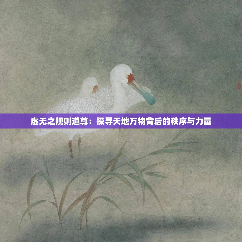 虚无之规则道尊：探寻天地万物背后的秩序与力量