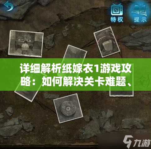 详细解析纸嫁衣1游戏攻略：如何解决关卡难题、获取隐藏物品及赢得最终胜利的全面指南