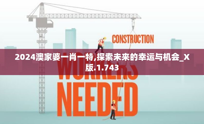2024澳家婆一肖一特,探索未来的幸运与机会_X版.1.743
